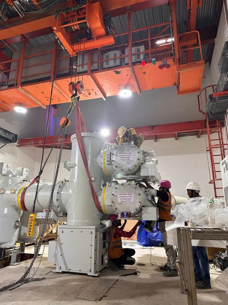 Blower House equipment installation